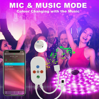 LED Strip Lights / Bluetooth Color Changing Light with Remote