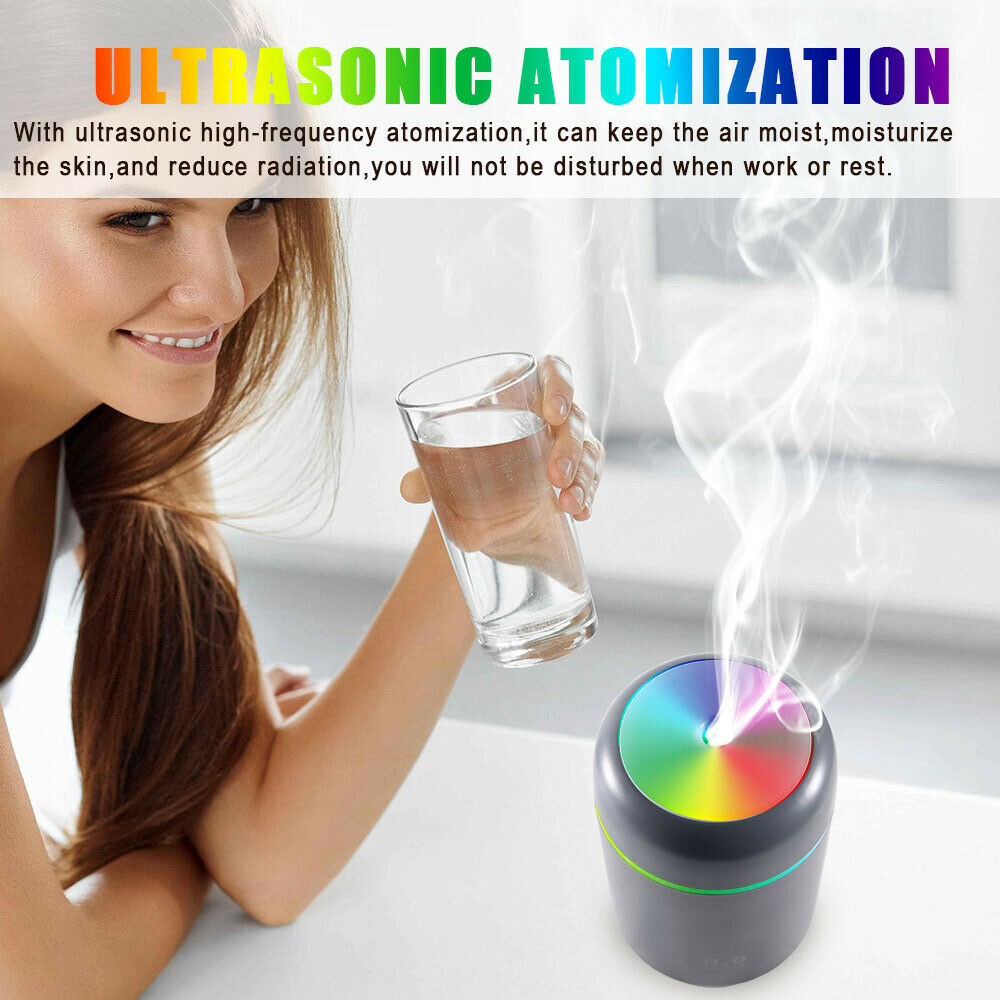 Ultrasonic Air LED Aromatherapy Humidifier