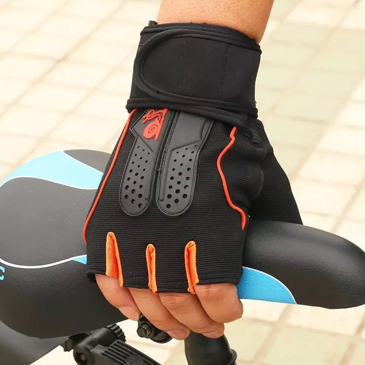 Fashion men's fitness gloves