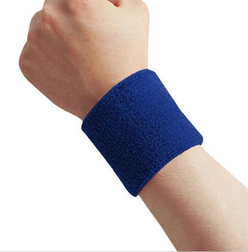 Fitness sweat-absorbent wristband