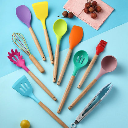 Silicon Non-Stick Spatula Set