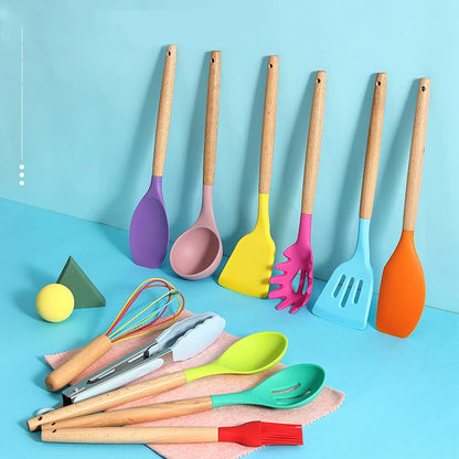 Silicon Non-Stick Spatula Set