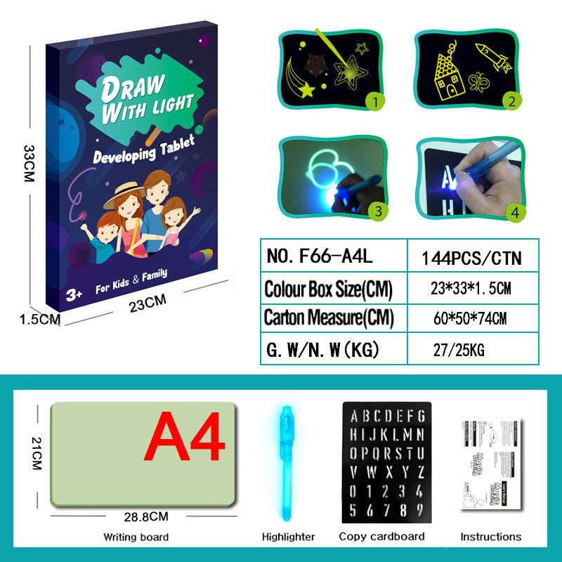 3D Light Effects Puzzle Sketchpad