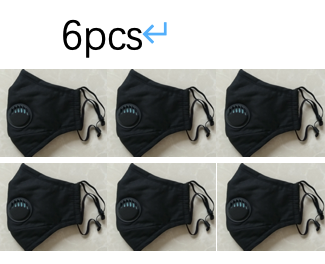 Anti-Dust/Anti-Microbe Mask with Activated Carbon Filter