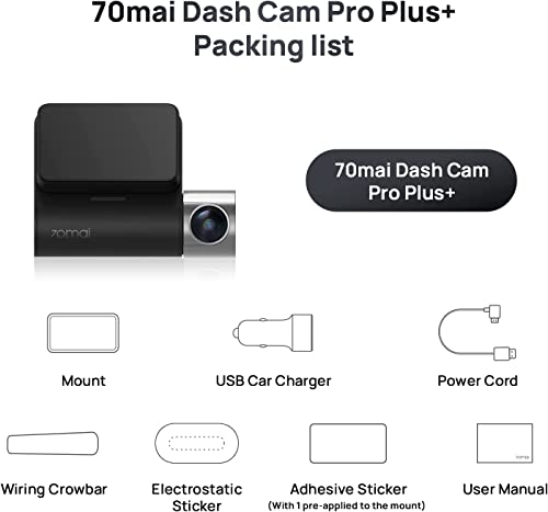 GPS Smart Dash Cam with  Built-in WiFi