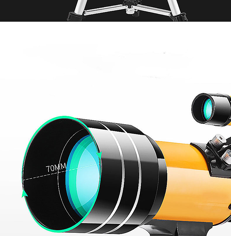 High-definition High Magnification Deep Space With Dual-purpose Astronomical Telescope