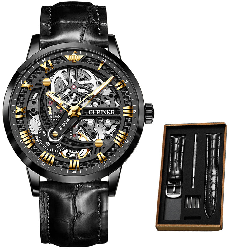 Waterproof Hollow Mechanical Watch