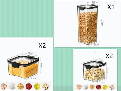 Cereals Kitchen Storage Jar Box