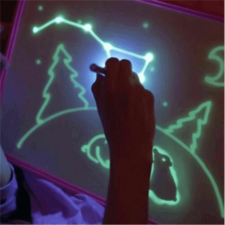 3D Light Effects Puzzle Sketchpad