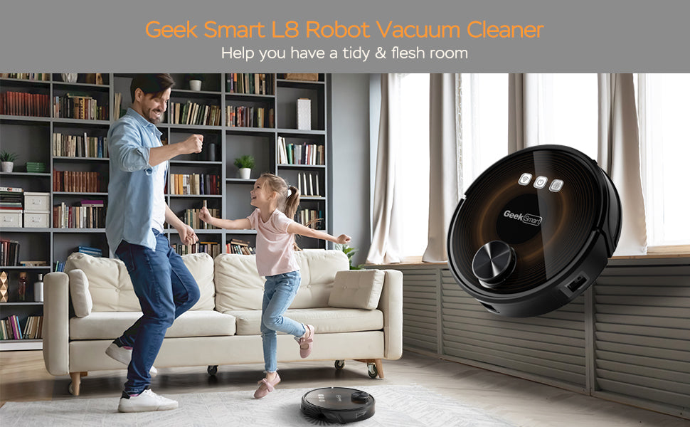 Geek Smart Robot Vacuum Cleaner & Mop