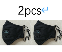 Anti-Dust/Anti-Microbe Mask with Activated Carbon Filter