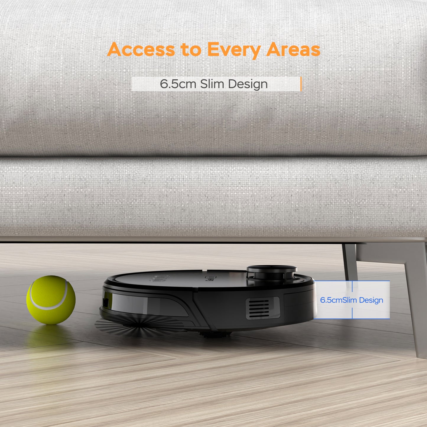 Geek Smart Robot Vacuum Cleaner & Mop