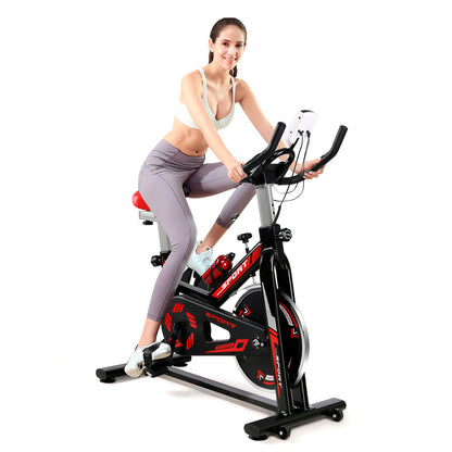 Fitness Cycling Exercise Bike with LCD Monitor