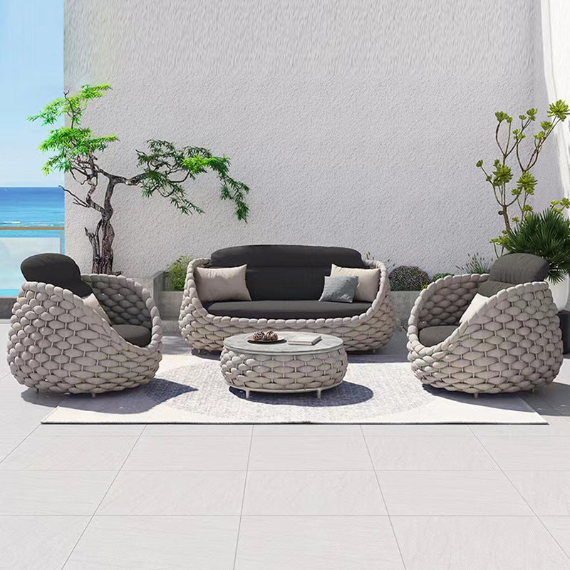 Outdoor Lounge Sofa Coffee Table Set