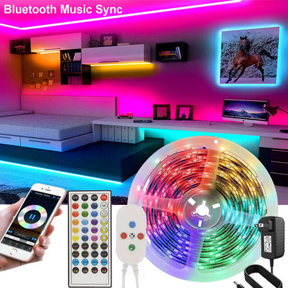 LED Strip Lights / Bluetooth Color Changing Light with Remote