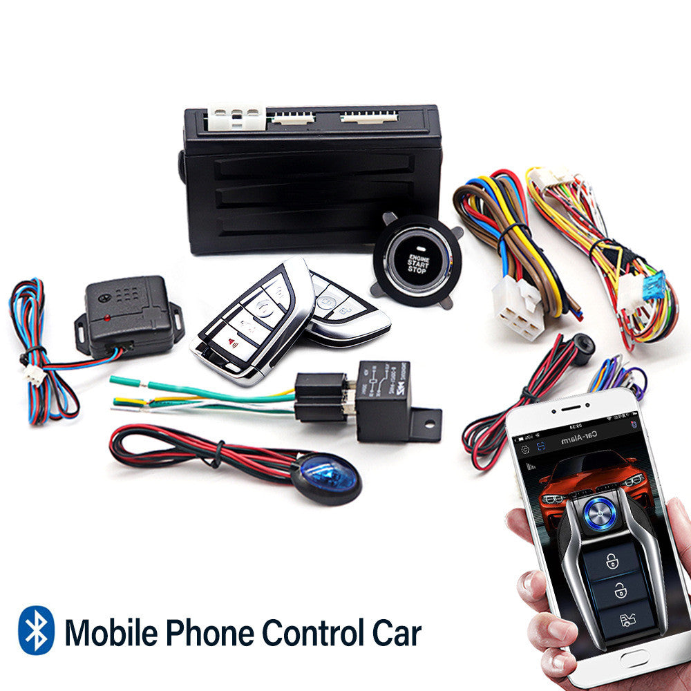 Universal Mobile Phone APP Car Control System