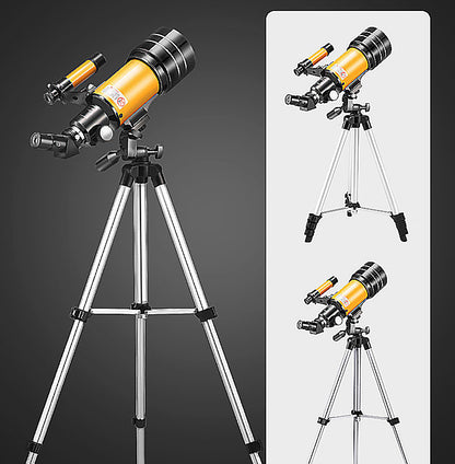 High-definition High Magnification Deep Space With Dual-purpose Astronomical Telescope