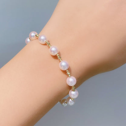 Italian Akoya Sea Pearl Bracelet