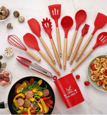 Silicon Non-Stick Spatula Set