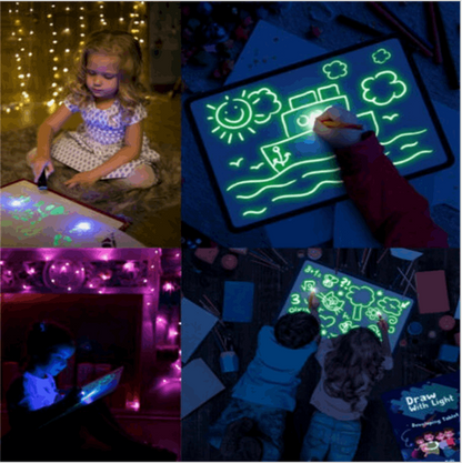 3D Light Effects Puzzle Sketchpad