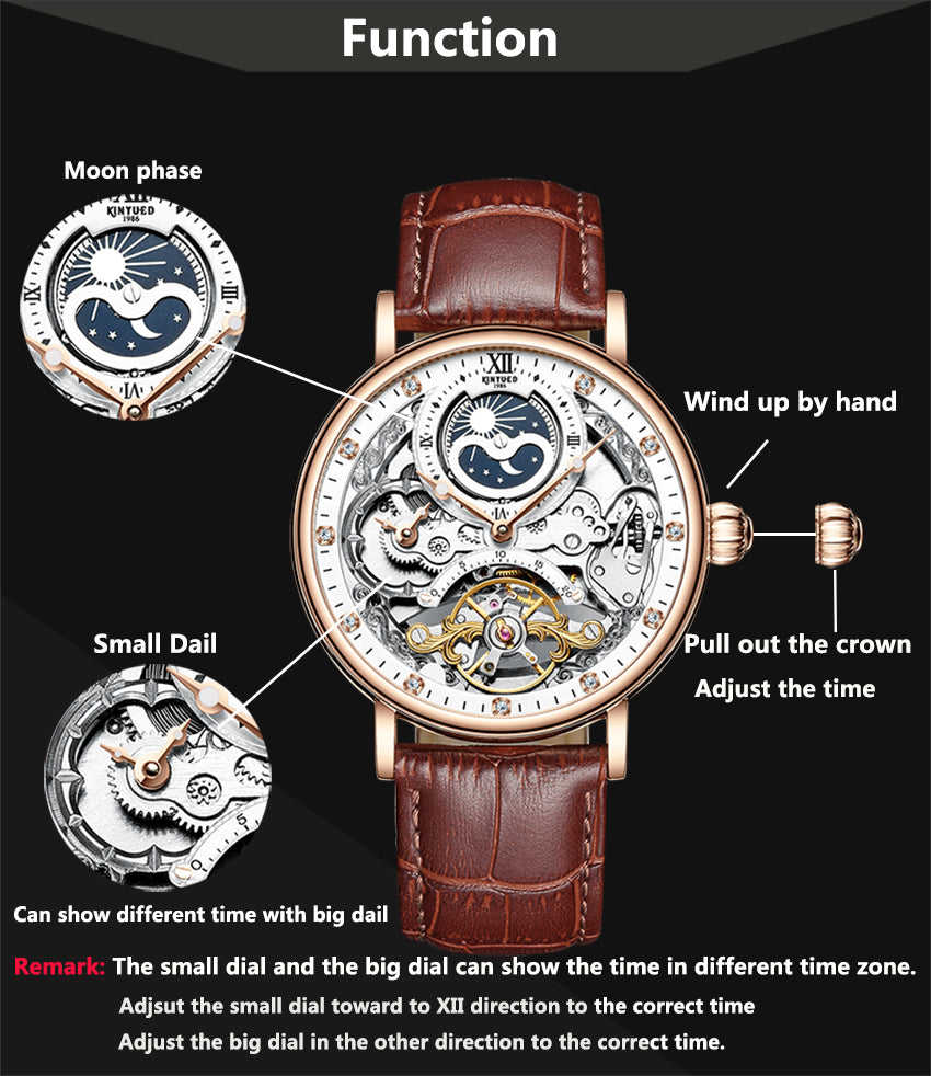 KINYUED Swiss Mechanical Watch