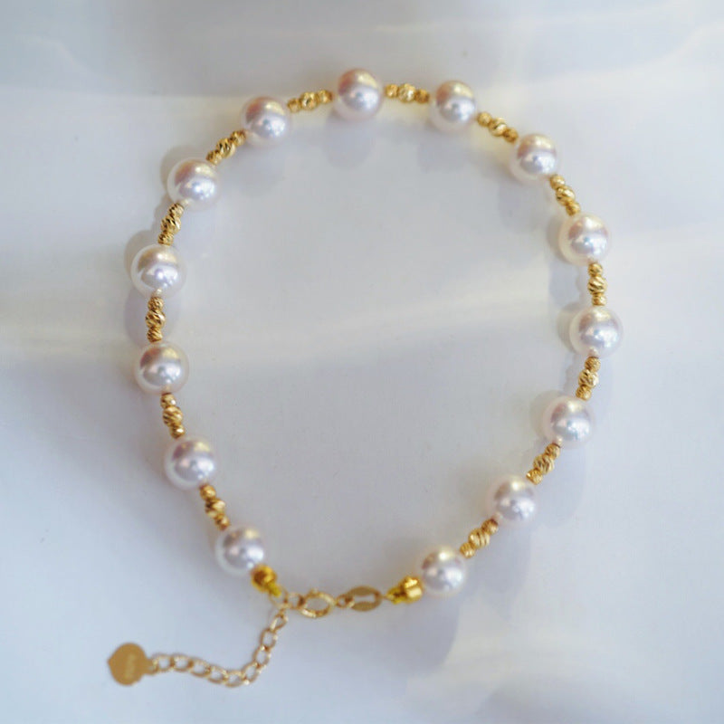 Italian Akoya Sea Pearl Bracelet