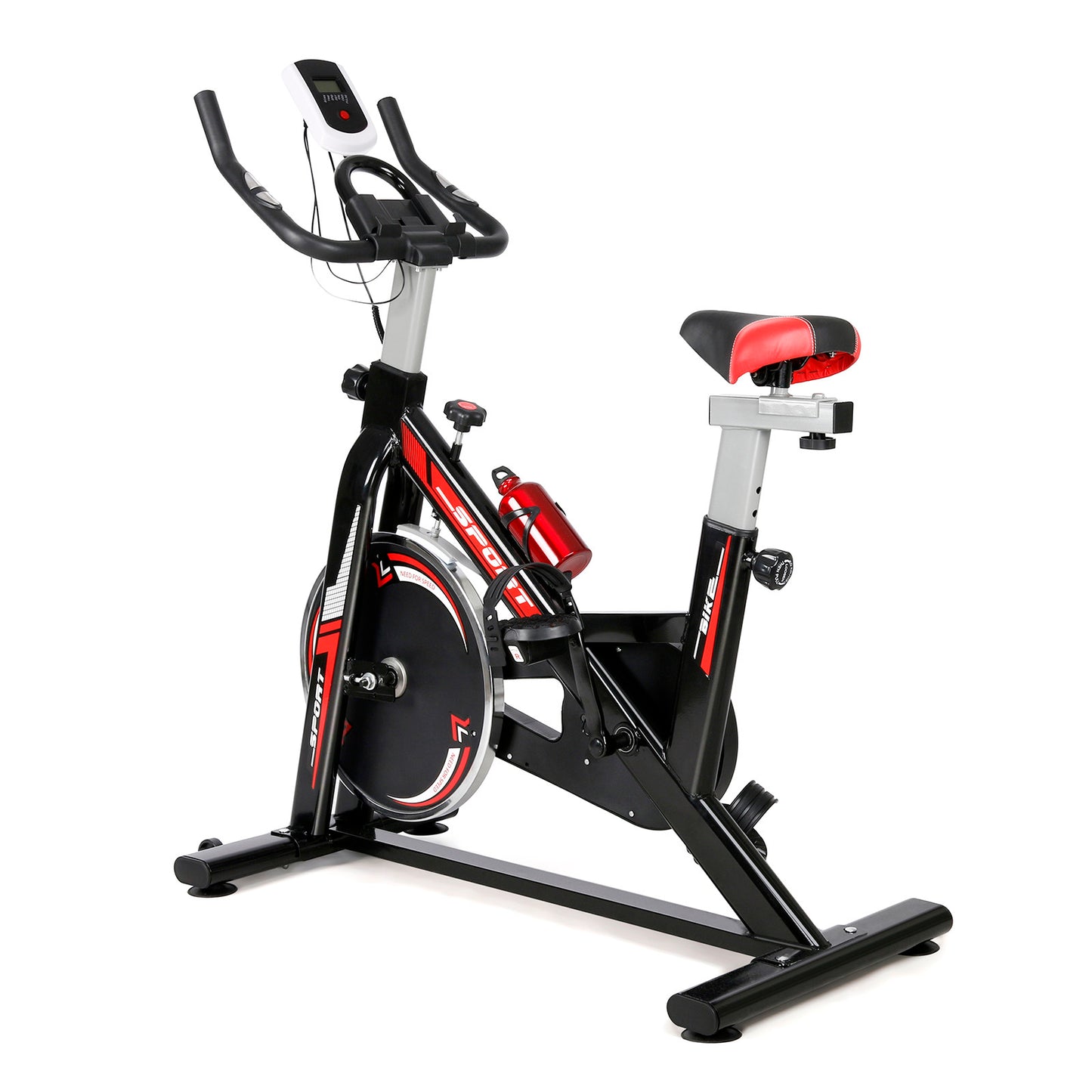 Fitness Cycling Exercise Bike with LCD Monitor