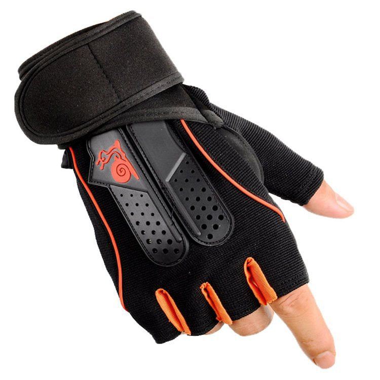 Fashion men's fitness gloves