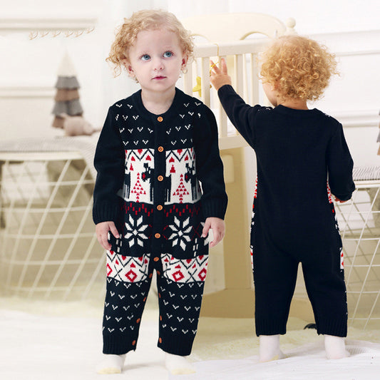 Christmas Style Baby Jumpsuits