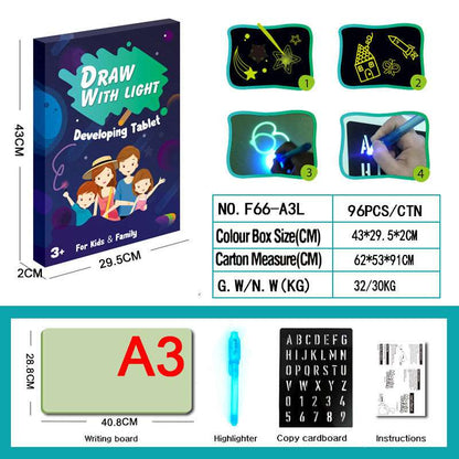 3D Light Effects Puzzle Sketchpad