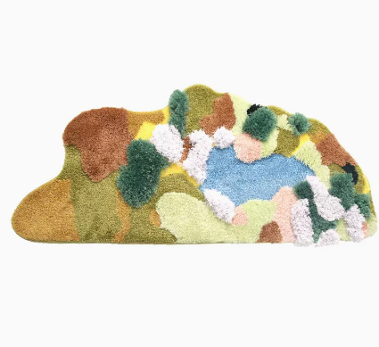 Plush Cat Feeling Living Room Carpet Bedroom Bedside Blanket