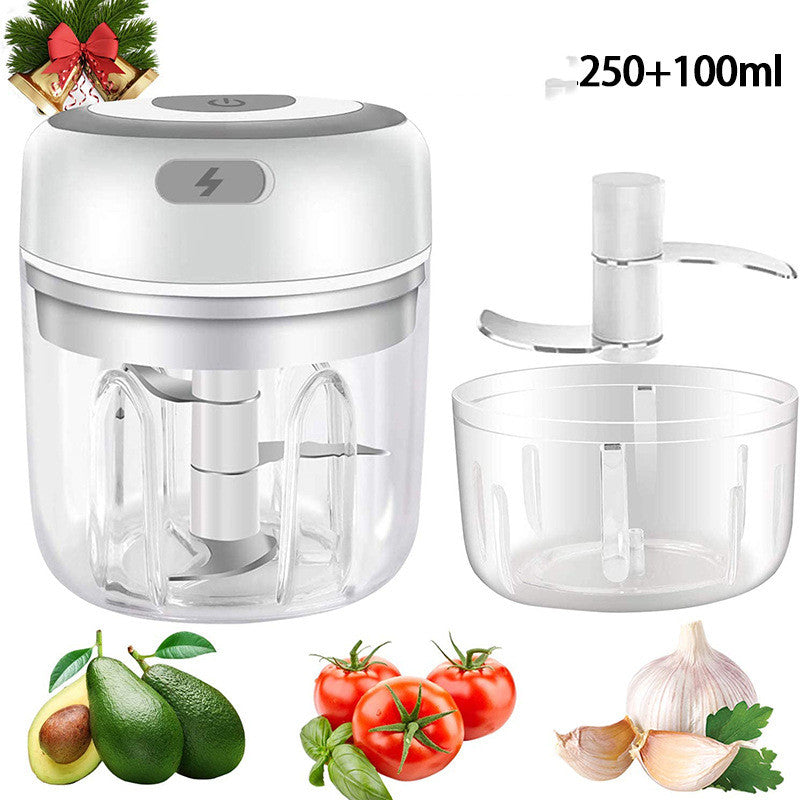 Mini Electric Garlic Chopper with USB Charging / Chili Vegetable Crusher