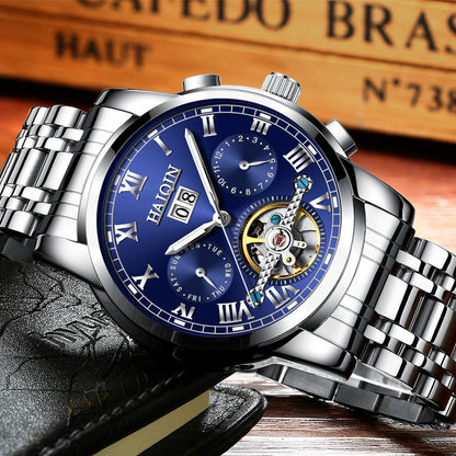 Mechanical Tourbillon Waterproof Watch