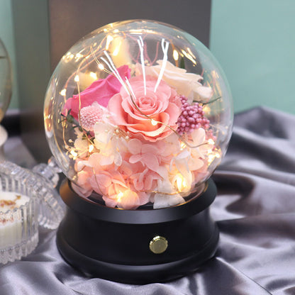 Rose Led Light Bluetooth Speaker Christmas Valentine's Day Gift