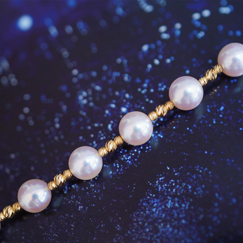 Italian Akoya Sea Pearl Bracelet