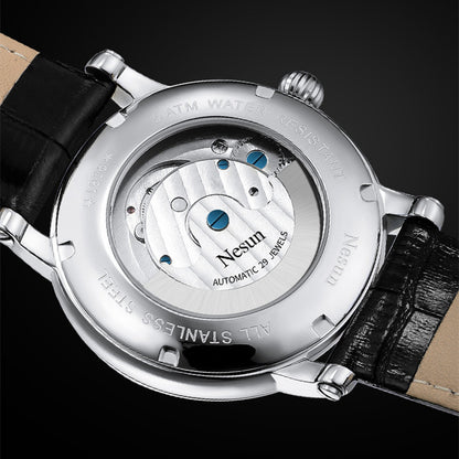 Leather Waterproof Mechanical Watch