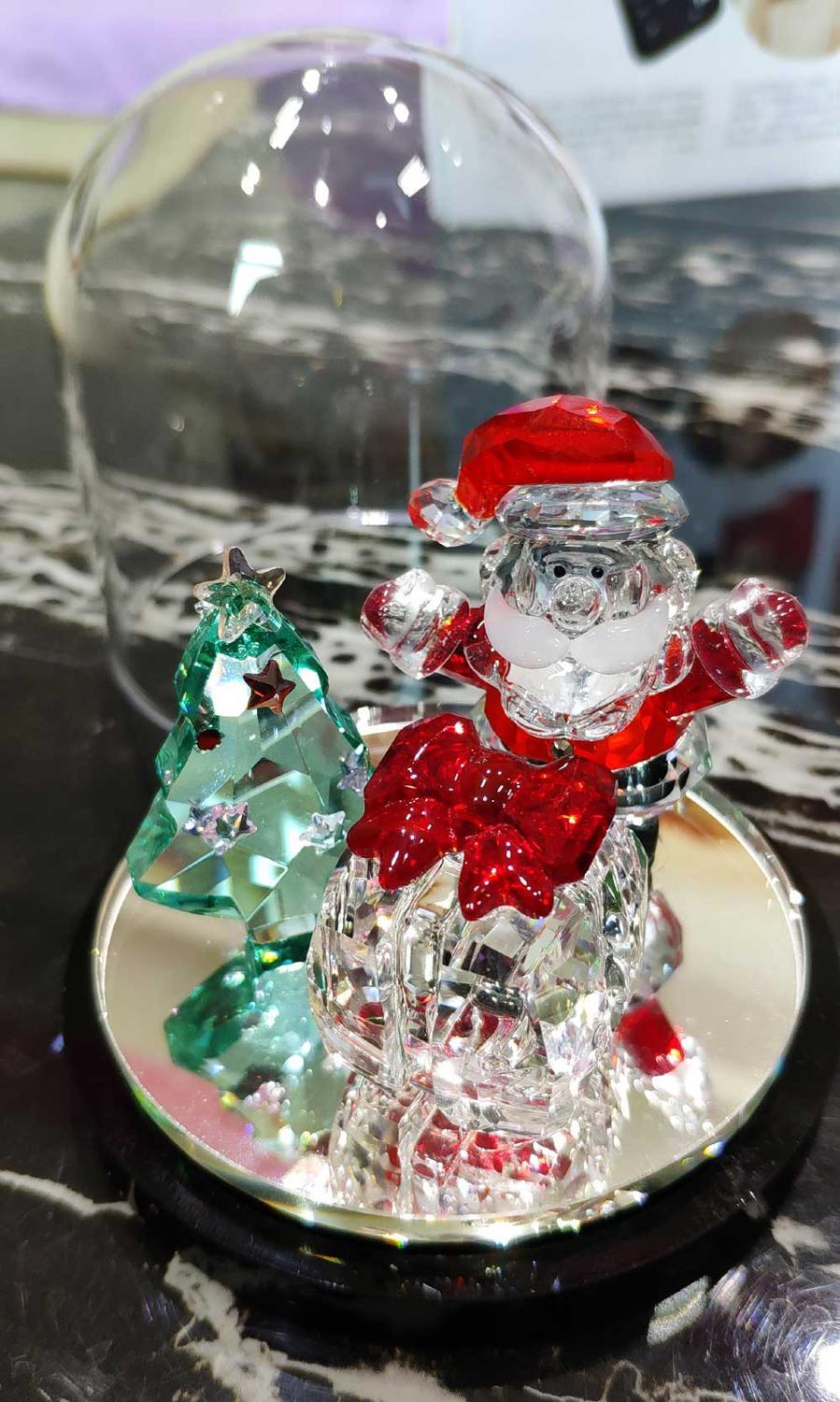 Crystal Christmas Decoration Set