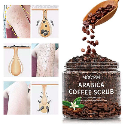 Arabica Coffee Scrub for Skin Glow