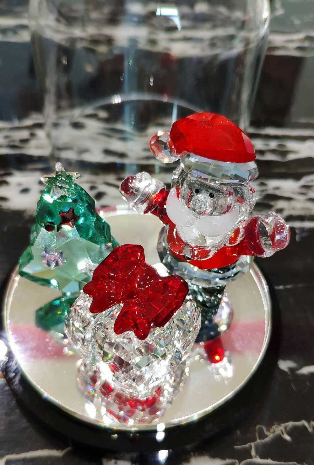 Crystal Christmas Decoration Set