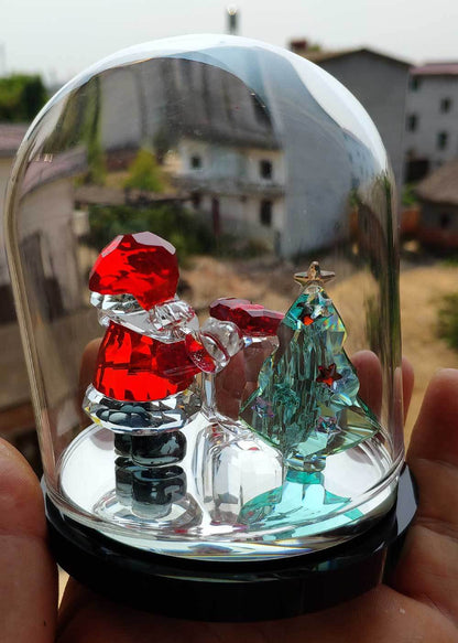 Crystal Christmas Decoration Set