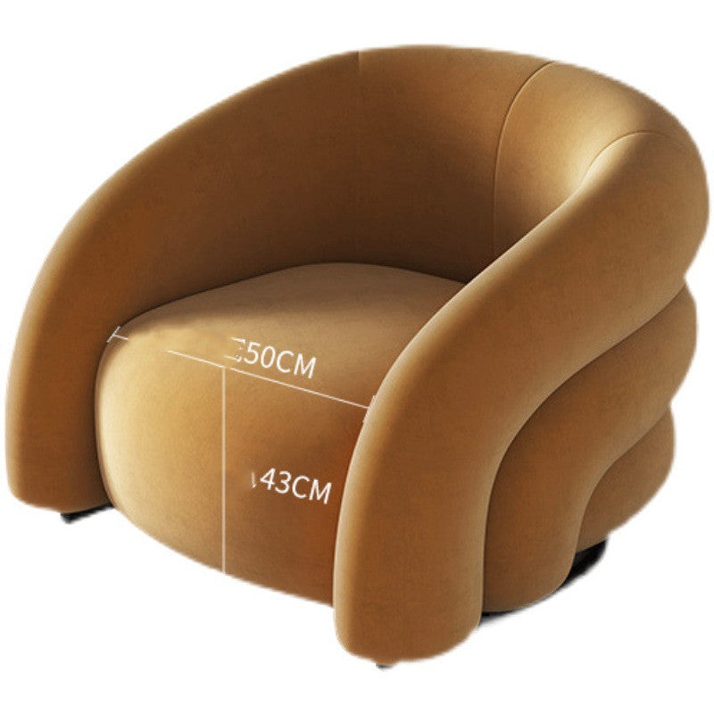 Nordic Luxury Single Sofa