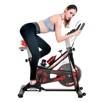 Fitness Cycling Exercise Bike with LCD Monitor