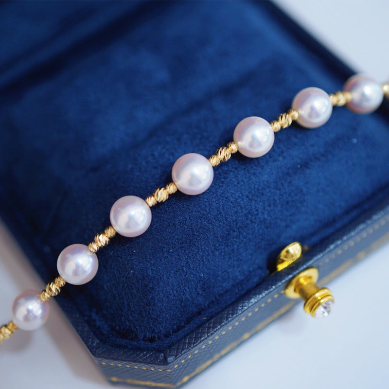 Italian Akoya Sea Pearl Bracelet