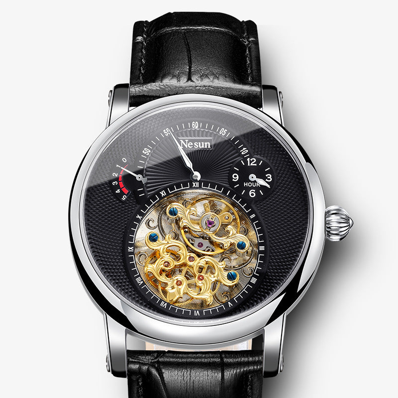 Leather Waterproof Mechanical Watch