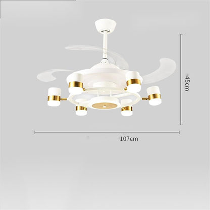 Modern Home Chandelier With Electric Fan