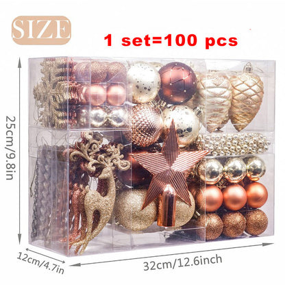 Christmas Ball Gift Pack 100pcs