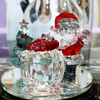 Crystal Christmas Decoration Set