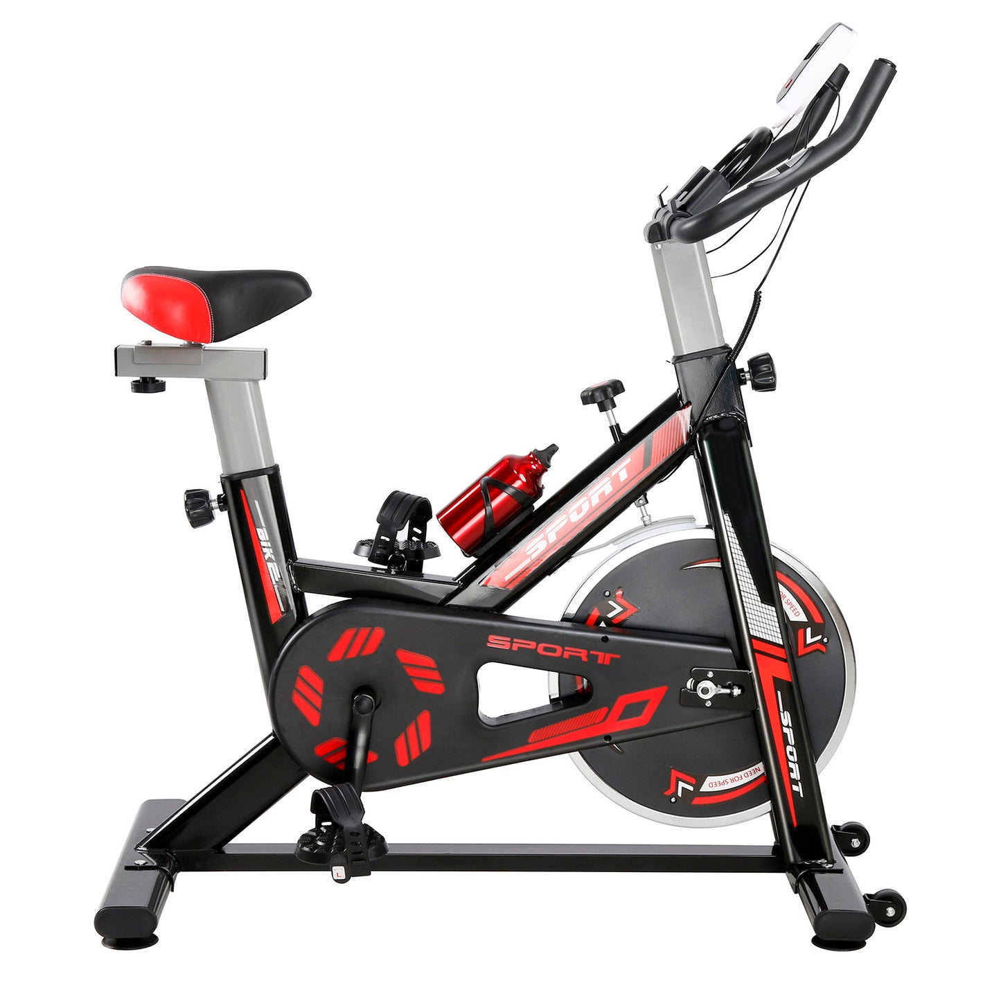 Fitness Cycling Exercise Bike with LCD Monitor