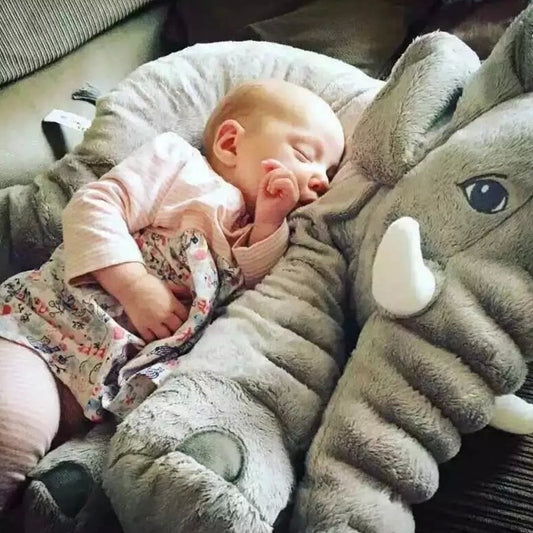 Elephant Pillow for Baby Comfort