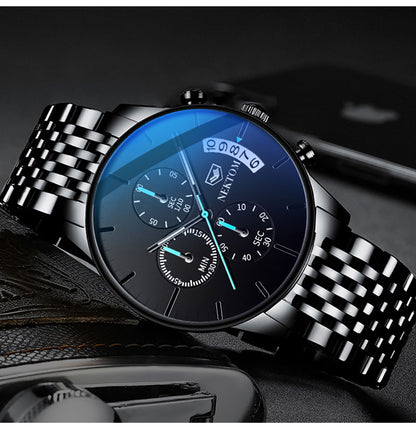 Stylish Men Watch with Sapphire Crystal Glass